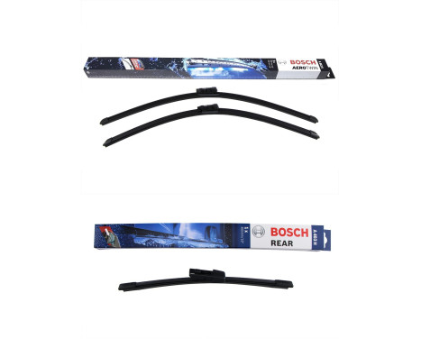 Bosch Windshield wipers discount set front + rear A863S+A403H