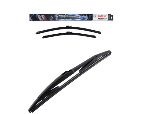 Bosch Windshield wipers discount set front + rear A931S+H230