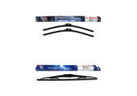 Bosch Windshield wipers discount set front + rear A933S+H380