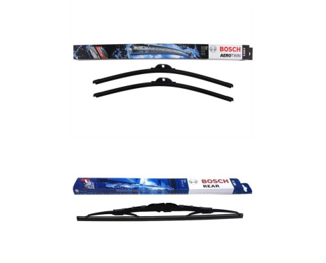 Bosch Windshield wipers discount set front + rear A933S+H380