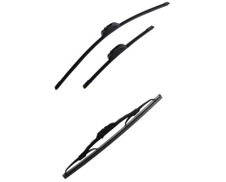 Bosch Windshield wipers discount set front + rear A934S+H383