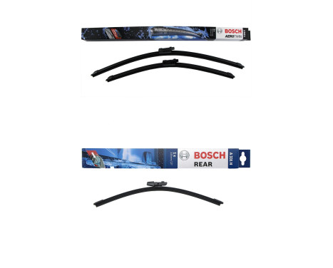 Bosch Windshield wipers discount set front + rear A945S+A331H