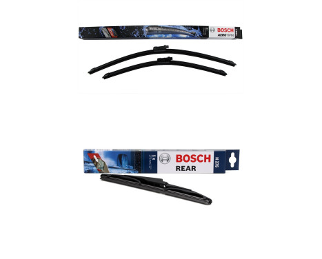 Bosch Windshield wipers discount set front + rear A945S+H275