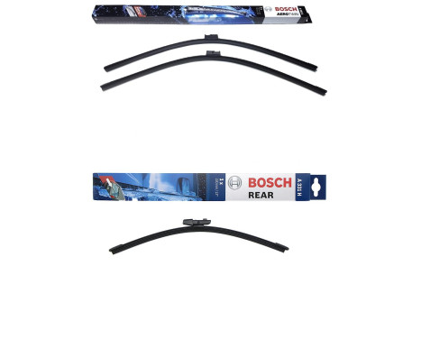 Bosch Windshield wipers discount set front + rear A950S+A331H