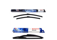 Bosch Windshield wipers discount set front + rear A951S+H840
