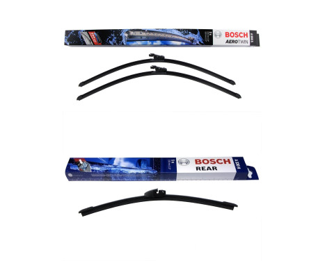 Bosch Windshield wipers discount set front + rear A966S+A330H