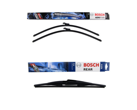 Bosch Windshield wipers discount set front + rear A966S+H370