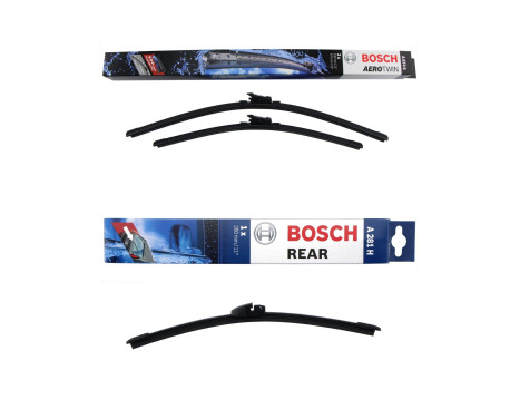 Bosch Windshield wipers discount set front + rear A974S+A281H