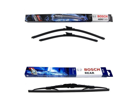 Bosch Windshield wipers discount set front + rear A974S+H772