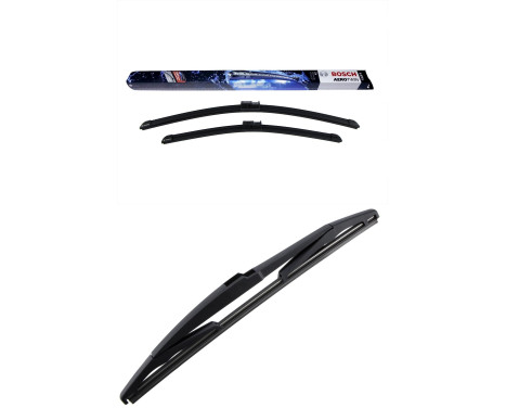 Bosch Windshield wipers discount set front + rear A977S+H406