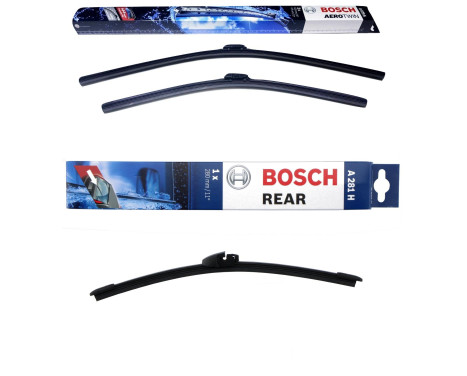 Bosch Windshield wipers discount set front + rear A979S+A281H