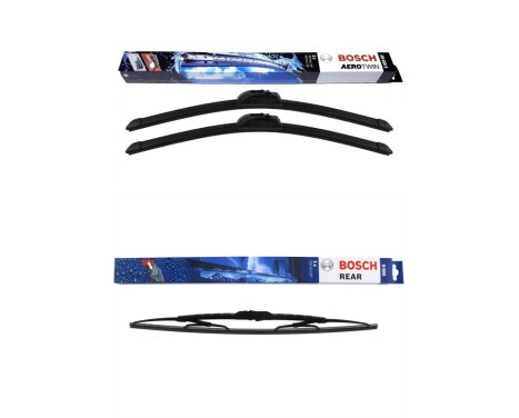 Bosch Windshield wipers discount set front + rear AR450S+H500