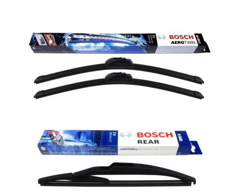 Bosch Windshield wipers discount set front + rear AR450S+H840