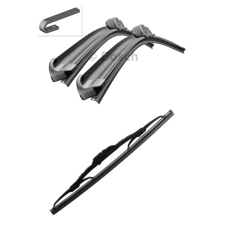 Bosch Wiper Blade Aerotwin AR530S, Length: 530mm/530mm – set of front wiper  blades