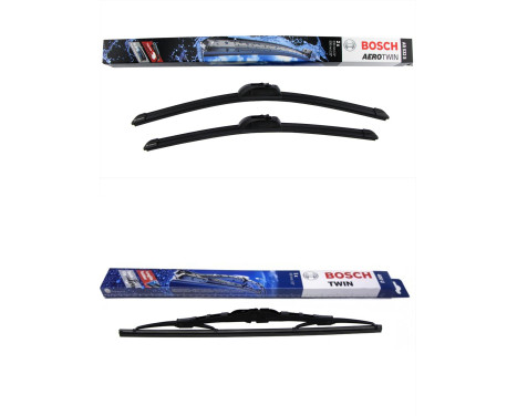 Bosch Windshield wipers discount set front + rear AR532S+400U