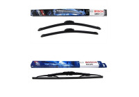 Bosch Windshield wipers discount set front + rear AR532S+H380