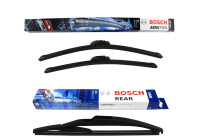Bosch Windshield wipers discount set front + rear AR532S+H840