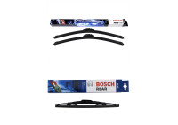 Bosch Windshield wipers discount set front + rear AR533S+H282
