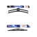 Bosch Windshield wipers discount set front + rear AR533S+H341