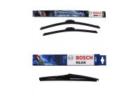 Bosch Windshield wipers discount set front + rear AR550S+H281