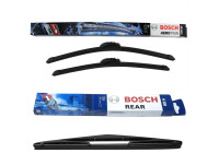 Bosch Windshield wipers discount set front + rear AR550S+H300
