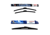 Bosch Windshield wipers discount set front + rear AR550S+H351