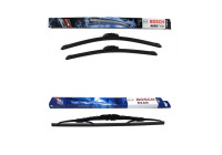 Bosch Windshield wipers discount set front + rear AR550S+H380