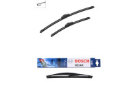 Bosch Windshield wipers discount set front + rear AR552S+H250