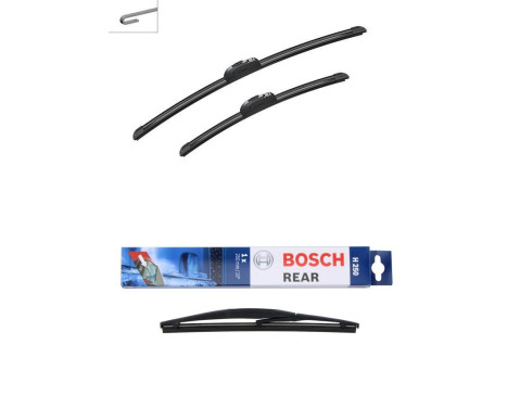 Bosch Windshield wipers discount set front + rear AR552S+H250