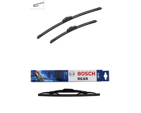 Bosch Windshield wipers discount set front + rear AR552S+H282