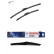 Bosch Windshield wipers discount set front + rear AR552S+H801