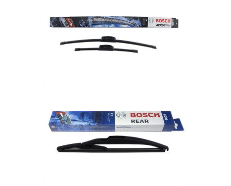 Bosch Windshield wipers discount set front + rear AR553S+H301