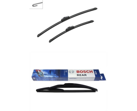 Bosch Windshield wipers discount set front + rear AR602S+H301