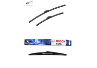Bosch Windshield wipers discount set front + rear AR602S+H352