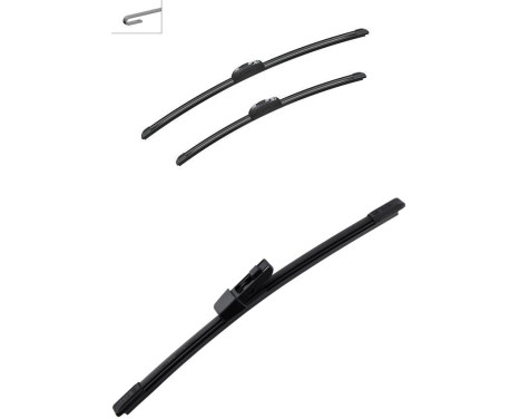 Bosch Windshield wipers discount set front + rear AR603S+A381H