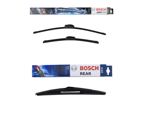 Bosch Windshield wipers discount set front + rear AR604S+H312