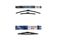 Bosch Windshield wipers discount set front + rear AR605S+H282