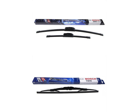 Bosch Windshield wipers discount set front + rear AR653S+400U