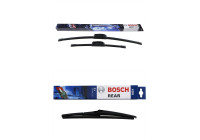 Bosch Windshield wipers discount set front + rear AR653S+H281