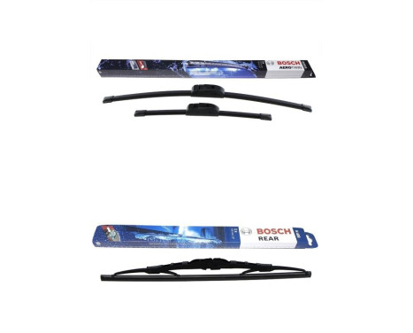 Bosch Windshield wipers discount set front + rear AR653S+H400