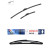 Bosch Windshield wipers discount set front + rear AR705S+H309