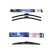 Bosch Windshield wipers discount set front + rear AR728S+H352