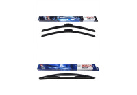 Bosch Windshield wipers discount set front + rear AR728S+H402
