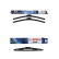 Bosch Windshield wipers discount set front + rear AR801S+H282