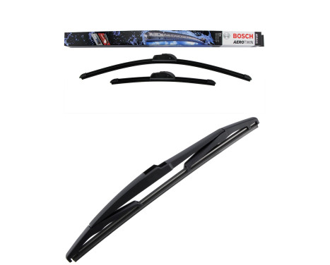 Bosch Windshield wipers discount set front + rear AR813S+H200