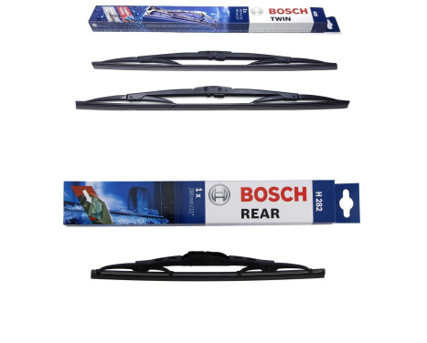 Bosch Windshield wipers discount set front + rear