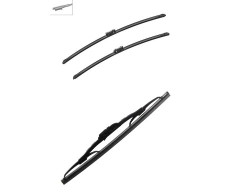 Bosch Windshield wipers discount set front + rear