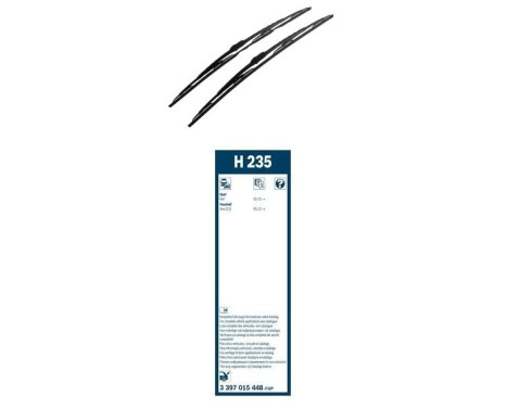 Bosch Windshield wipers discount set front + rear