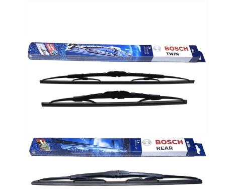 Bosch Windshield wipers discount set front + rear
