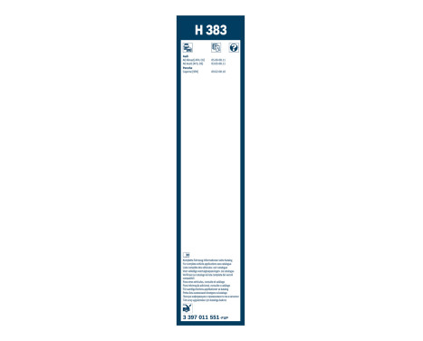Bosch Windshield wipers discount set front + rear, Image 11